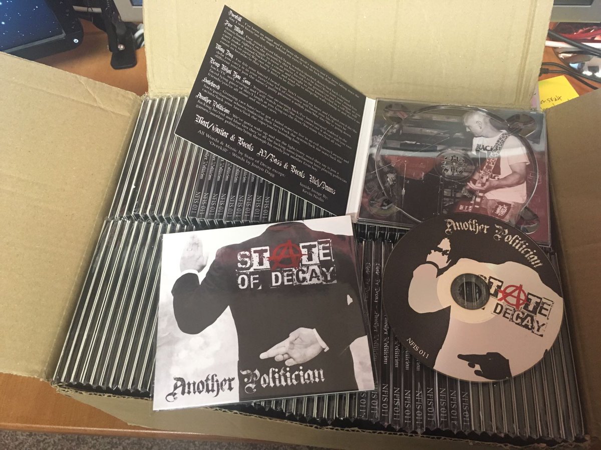 Our new e.p has been delivered! It'll be available from our next gig, Fri 26th May in The Pit, Swansea.