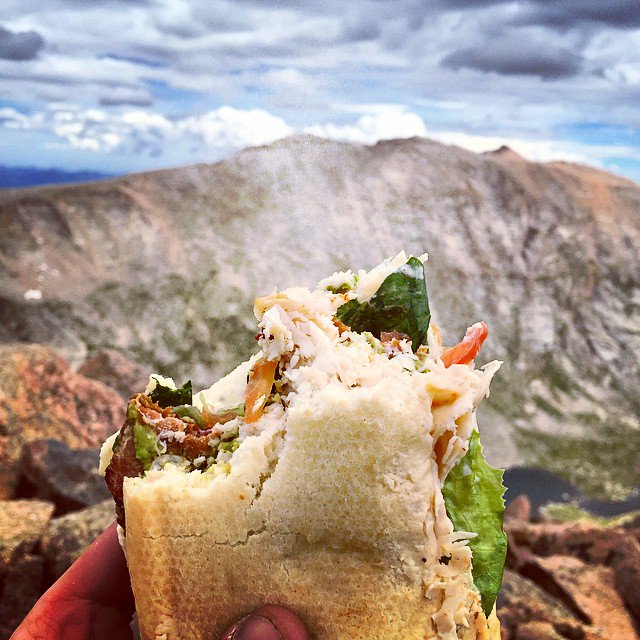 BCDLoDo's tweet photo. Life is meant to be enjoyed. This happy hiker nailed it. #GoOutside #BCDeli #EatWellBeBold 
Order Yours Online at: https://t.co/xNwex2fMm8 https://t.co/TLRLmpyKSp