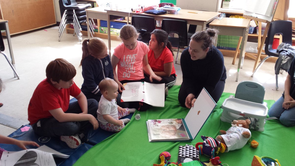 teamelson's tweet photo. Cupcakes &amp; goodbyes for all #rootsofempathy @TayShoresPS https://t.co/AFUNN6nOk0