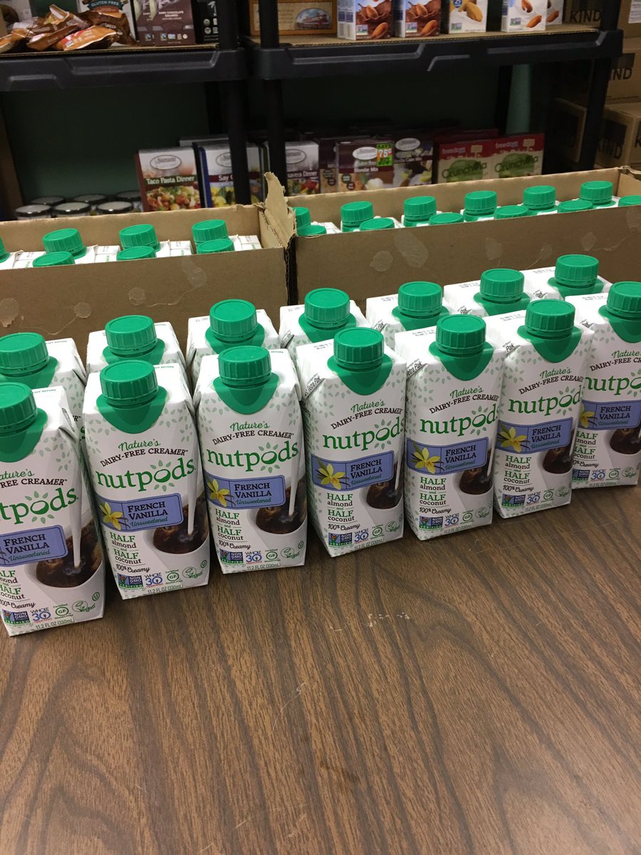 The_RachelWay's tweet photo. @Nutpods thank you for your monthly donations and your partnership! These are a client favorite and we appreciate your support! #dairyfree https://t.co/Lg0nswCRNn