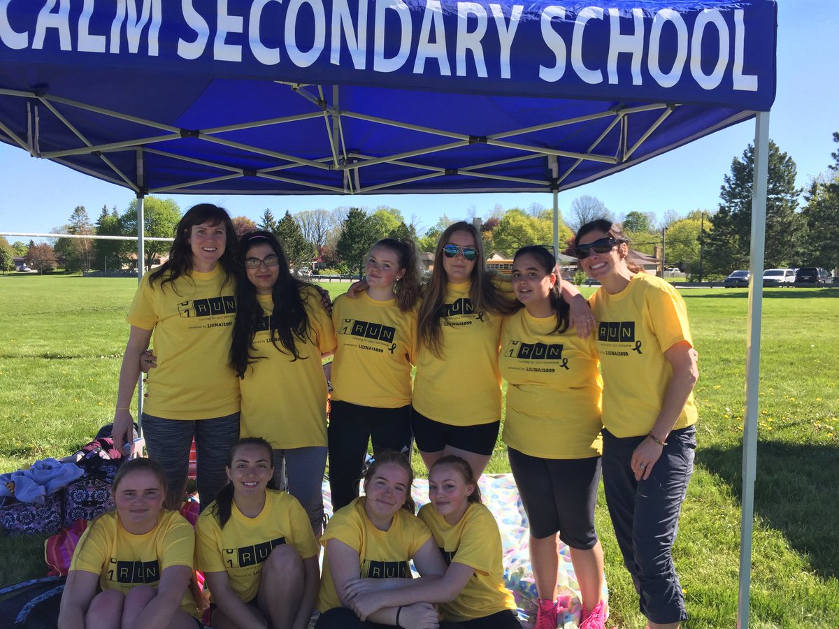 Congrats to @WestminsterSS 4 <a href="/one_run/">OneRun…</a> event today. Proud of these girls for raising $ &amp; walking/running 10km today.