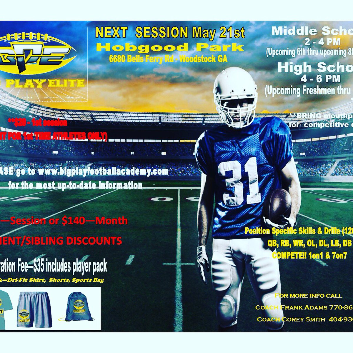 BPEAcademy's tweet photo. 🏈 is a team sport made up of individuals performing at their best. What are you doing today to make your team better?
#ComeGetThatWork #BPE https://t.co/31M6oSwT8D