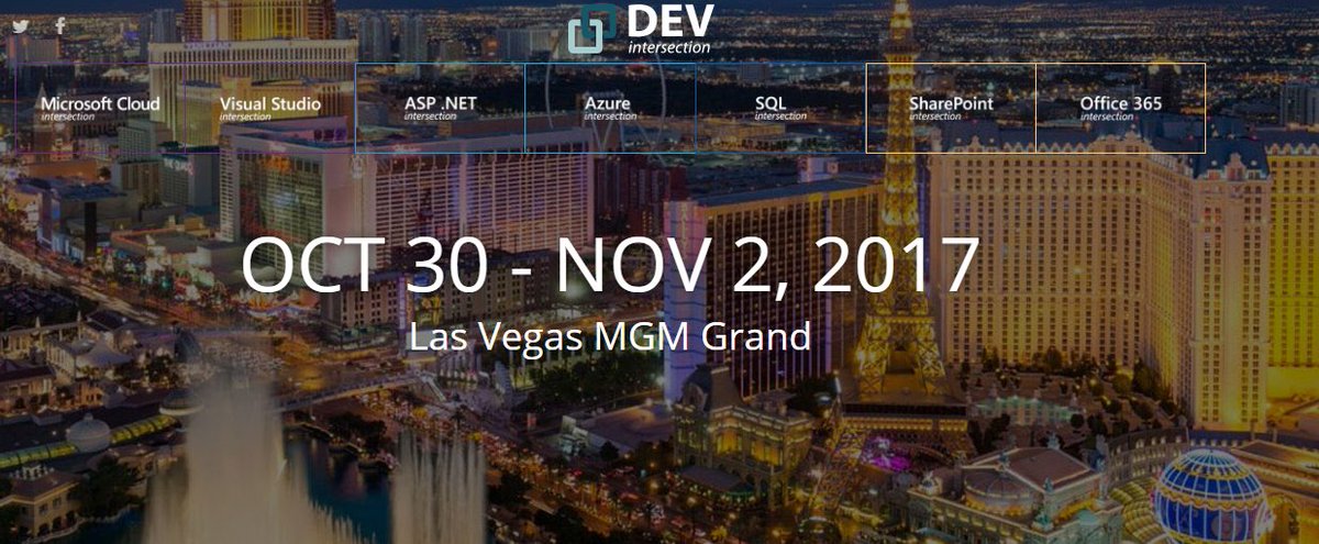 ITtransform_'s tweet photo. Don't miss out on DevIntersection FALL in Las Vegas!  Subscribe Here: https://t.co/uk3PE8K0iV @Office365 @justsharepoint https://t.co/1FNGxIQuID