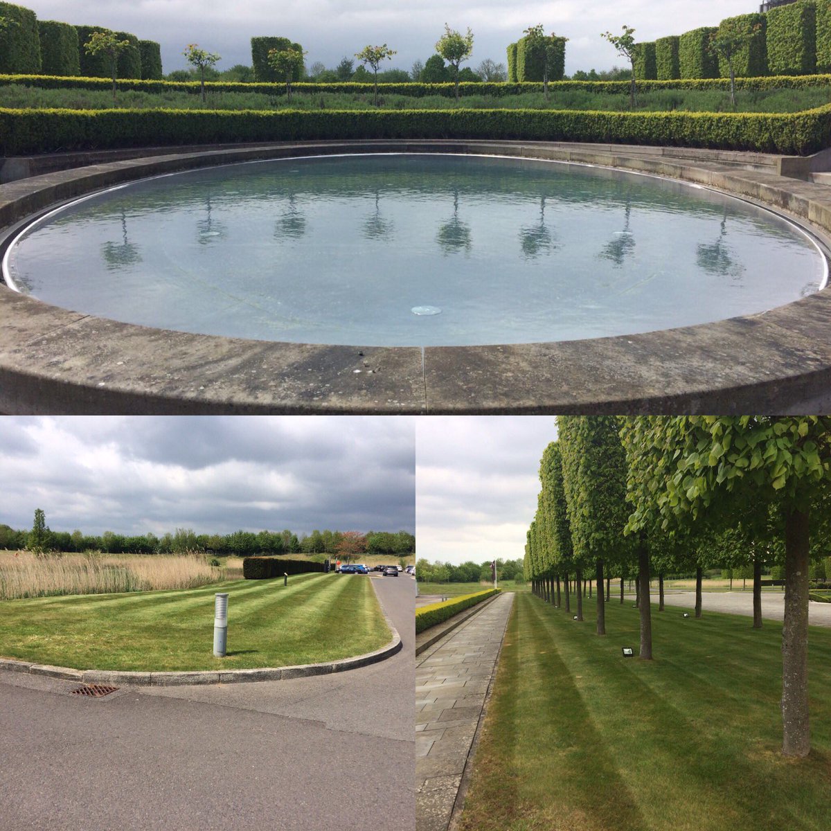 rickta1's tweet image. Always a pleasure checking on the great work our guys do 👌🏻#Attentiontodetail  #Pride #enjoythejob @MitieLandscapes @rollsroycecars