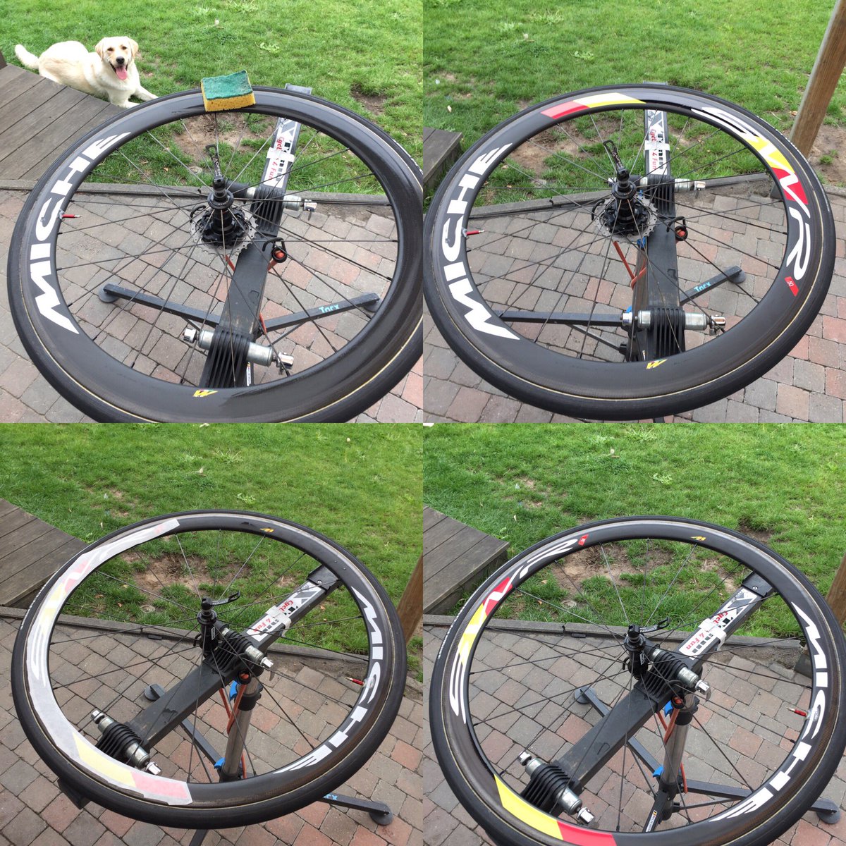 Thanks <a href="/Miche_Media/">Miche</a> <a href="/Vdbparts/">Kuota BE - Zannata</a> for the stickers <a href="/LensworldKuota/">Lensworld-Kuota</a> #happymechanic#Topmaterial