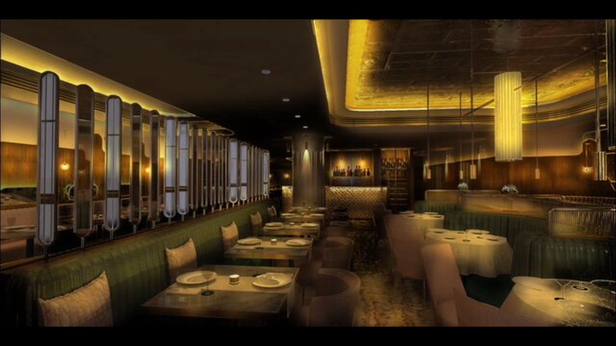 foundryonline's tweet photo. Just time to share the restaurant renders from Fitzwilliam Hotel, Dublin. Lighting Design by Foundry, Interiors by Project Orange https://t.co/E4T1WFUXXd