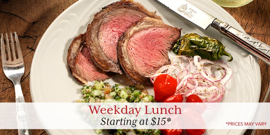 Fogo de Chão on Twitter: "Lunch at Fogo means getting exactly what you