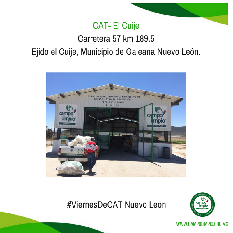AmocaliAC's tweet photo. #ViernesDeCAT Nuevo León
Visita el Centro de Acopio Temporal de el #Cuije y contribuye a cuidar tu salud y la del medio ambiente. https://t.co/WHVyt1AkVT
