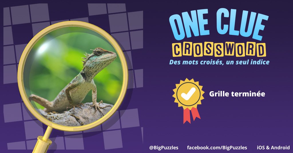 Chaib Nadia J Ai Termine Une Grille De Mots Croises Dans One Clue Crossword T Co Vdiqjrhqpm Onecluecrossword