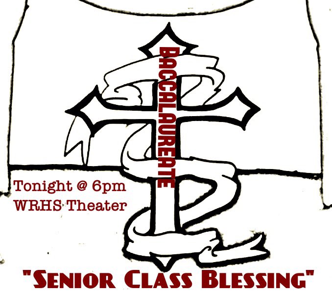 9 MORE DAYS UNTIL GRADUATION!🎉 Come by tonight as we begin the week right with our baccalaureate at 6! 🎓