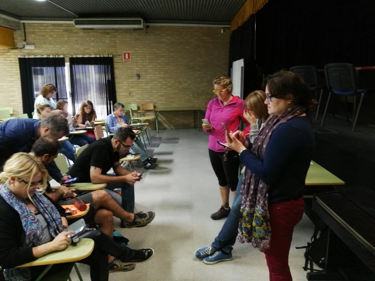 <a href="/insgallecs/">Institut Gallecs</a> Enllestida la segona sessió de la #FICGallecs #twittereducatiu