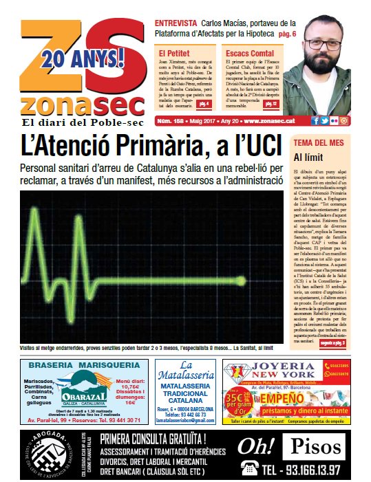 zona_sec's tweet photo. La denigrant situació a l'At Primària, la nova presidència de la @COMUNICAPS, la @Casadelapremsa i molt més! https://t.co/sLDeYkJeOr https://t.co/cXRChMbkL7