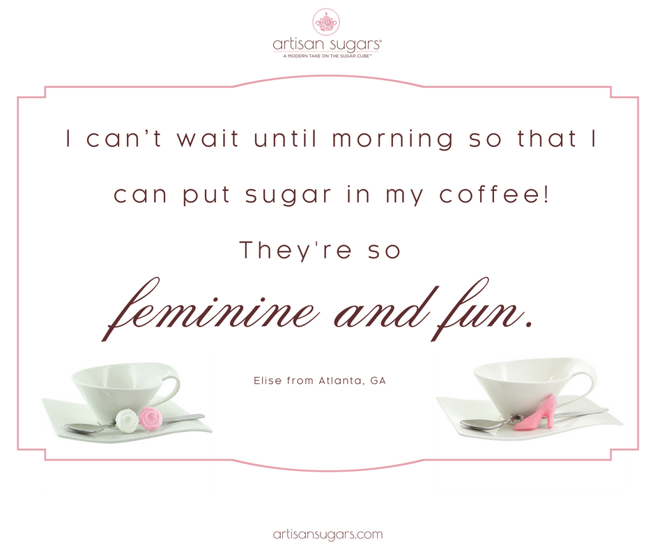 Sweet words from our lovely customer, Elise in Atlanta, GA. 💕