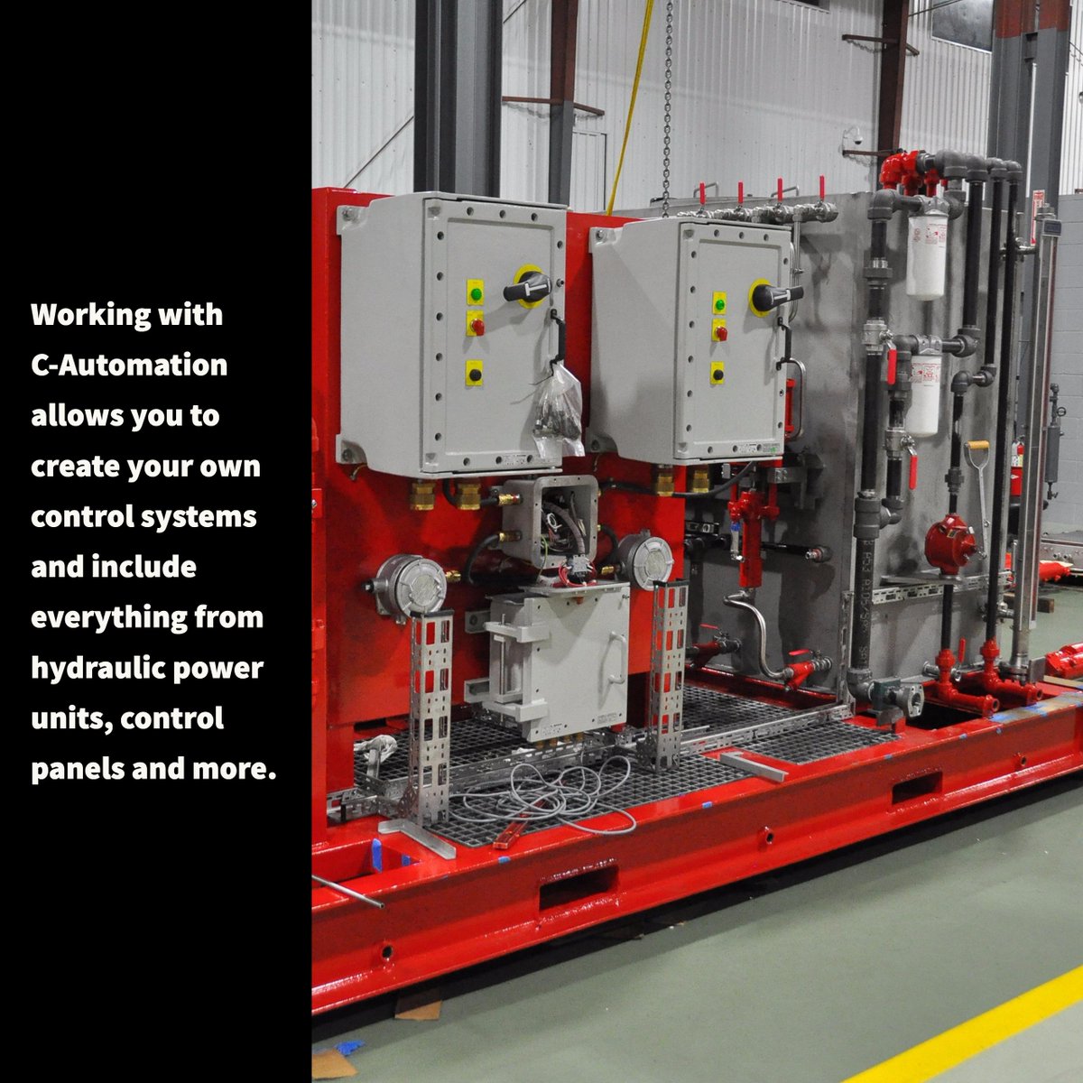 We have the engineering capacity to design and manufacture customized control systems to meet every #offshore company’s specifications.