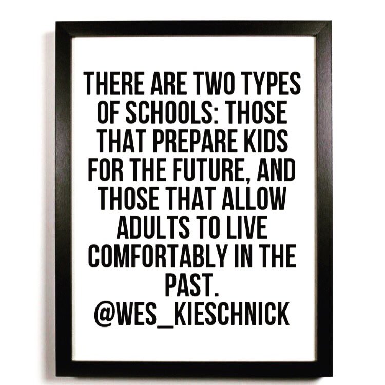 Unschool Your School:
changingislearning.blogspot.com/2017/05/11-way… #caedchat #edchat #satchat #pbl #cuerockstar #leadupchat #leadwild #tlap #edtechchat #cueadmin