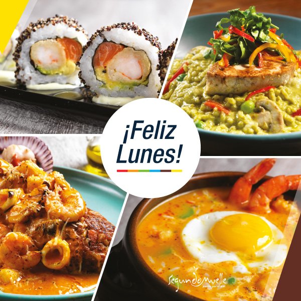 SegundoMuelle's tweet photo. Te enseñamos nuevas maneras de disfrutar la comida, nuestra carta influencias espera por ti. ¡Feliz lunes! https://t.co/xgvEkymU5Q