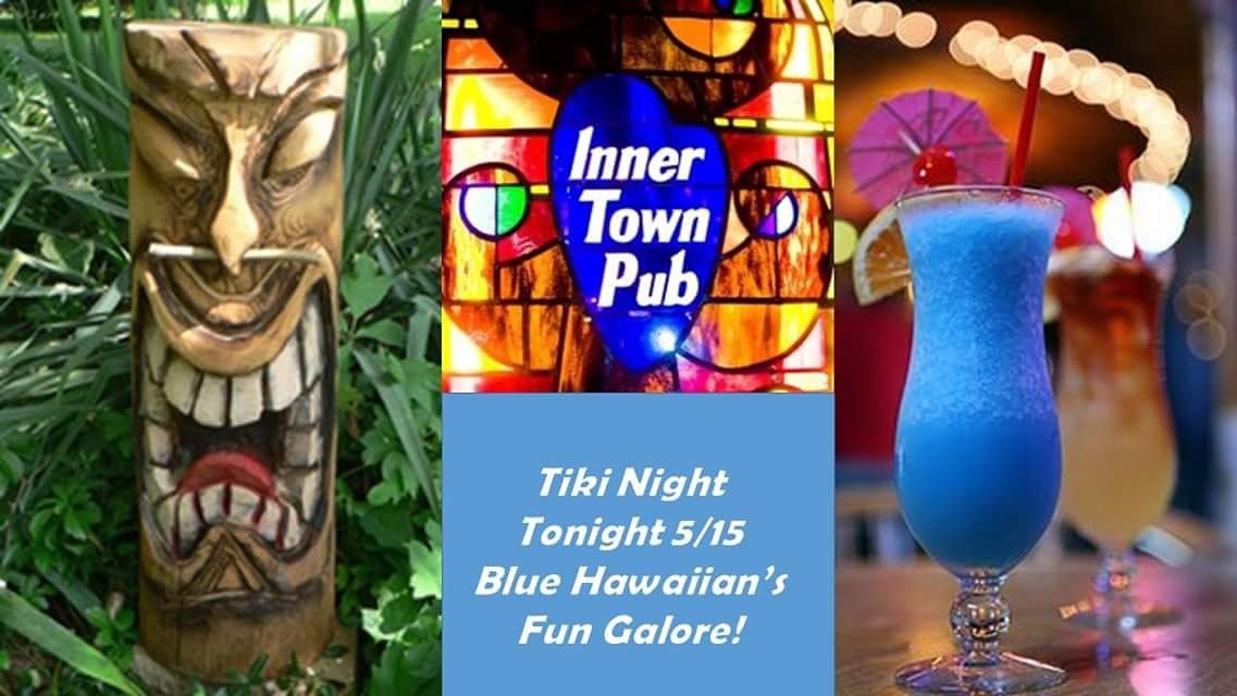 Innertownpub's tweet photo. Let Lara and Co. take you away on an Tiki Holiday! Leis and Tropical Cocktails All Night Long!!!!  #chicagodivebar #ukrainianvillage https://t.co/EPraXKYcuN