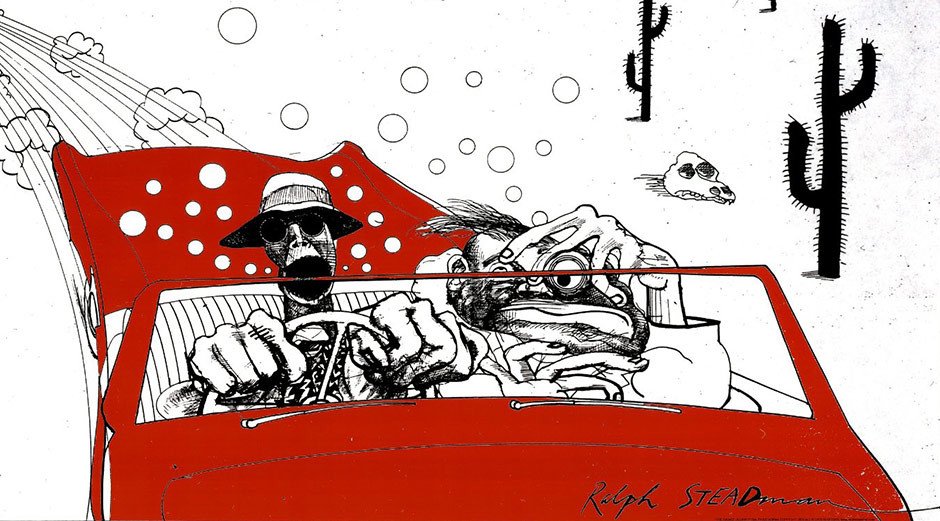 AND today it\s Happy Birthday to Ralph Steadman 