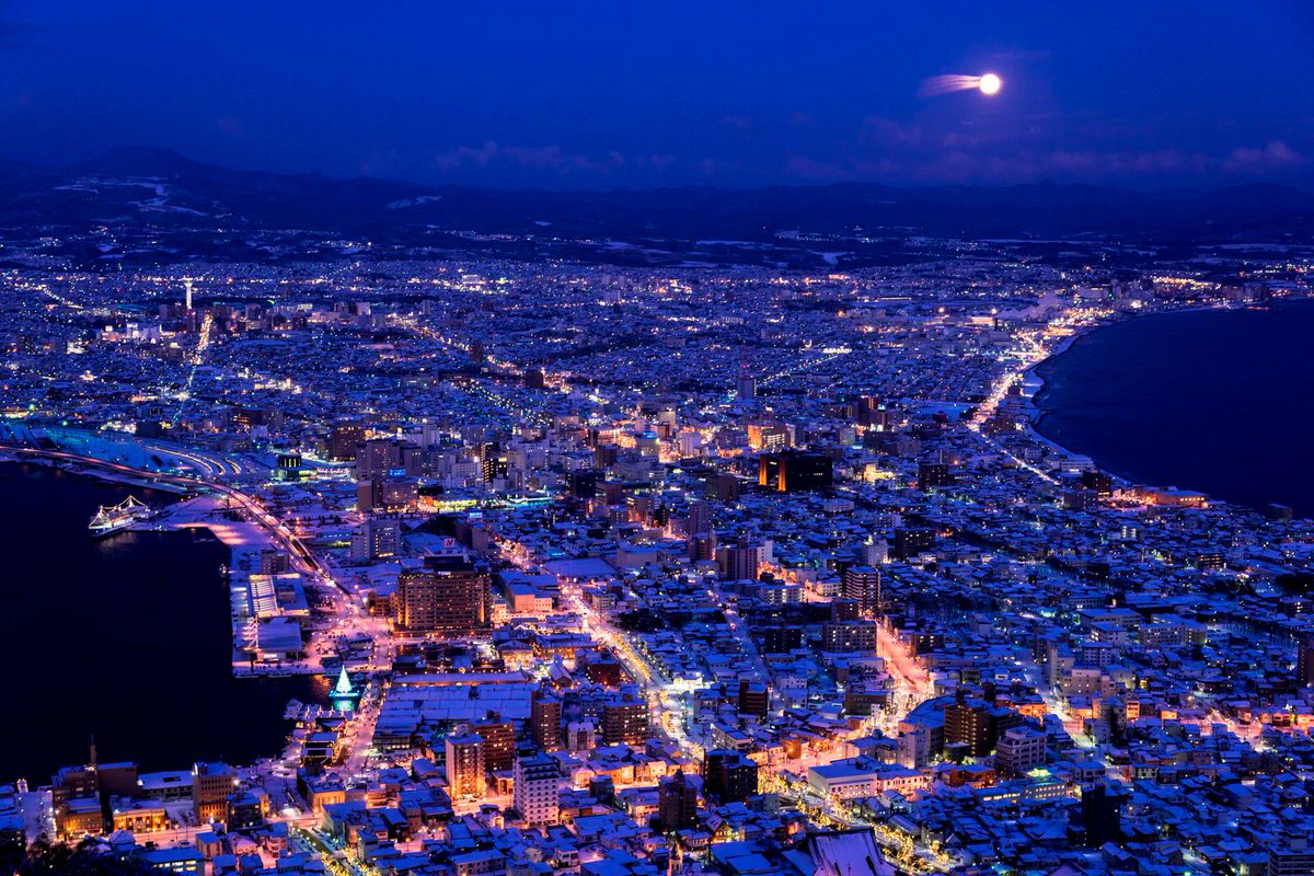 evergreen_0902's tweet photo. The night view of Hakodate of Hokkaido is the best in Japan.

#Japan #Japon https://t.co/7QWJLa3KCH