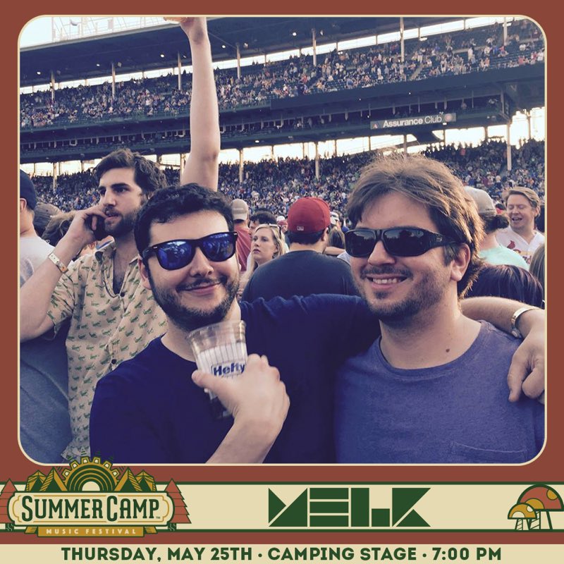 DanceToMelk's tweet photo. .@SummerCampFest is for friends. Will you be our friend? Thurs, May 25th at 7PM on the #CampingStage - #MELK #SCamp17 https://t.co/XAASItazkz