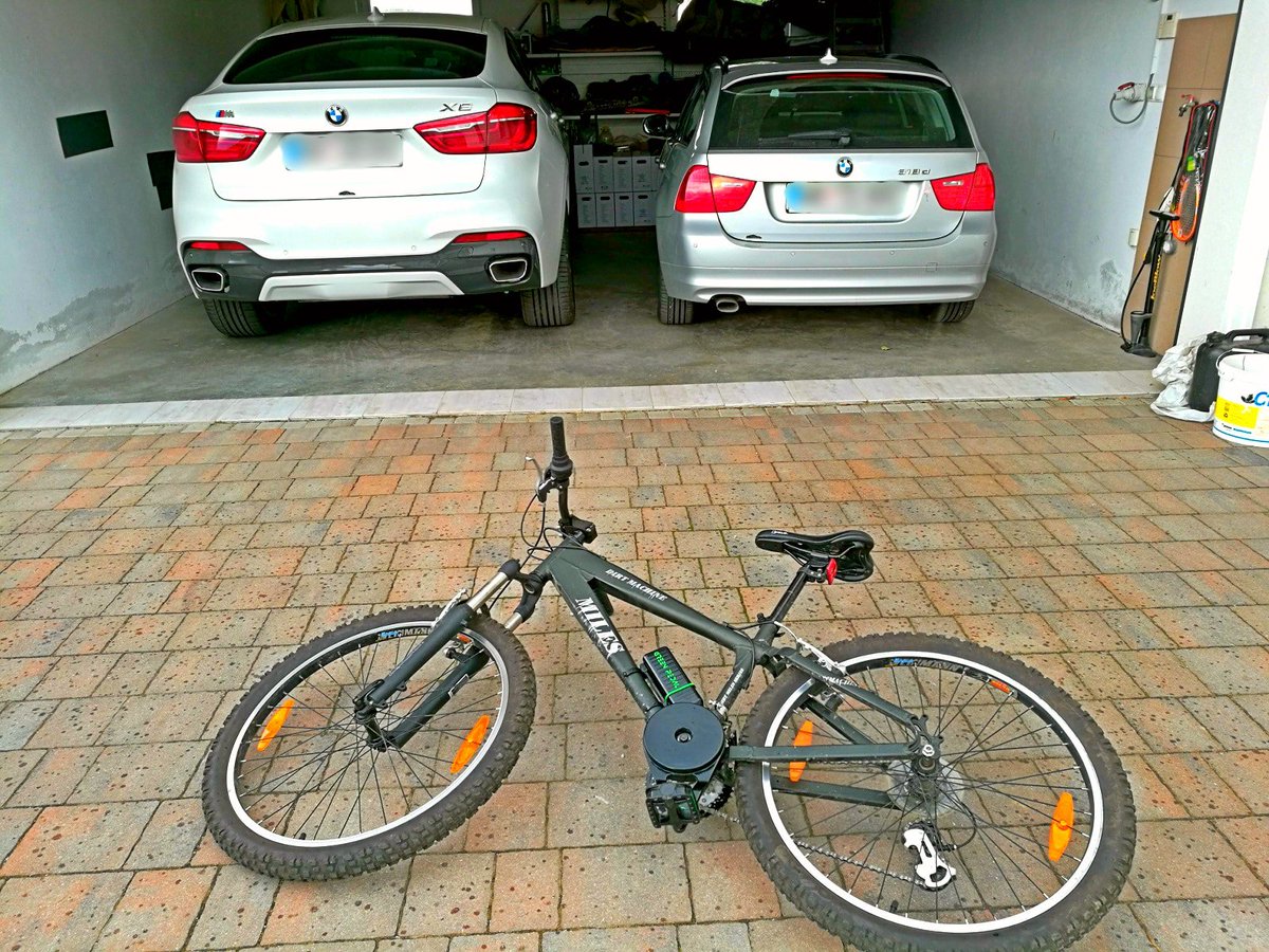 Do not throw away 100's of $ for a new electric bike. Instead convert your old one easily: goo.gl/TmV6DL #savemore #savemoney