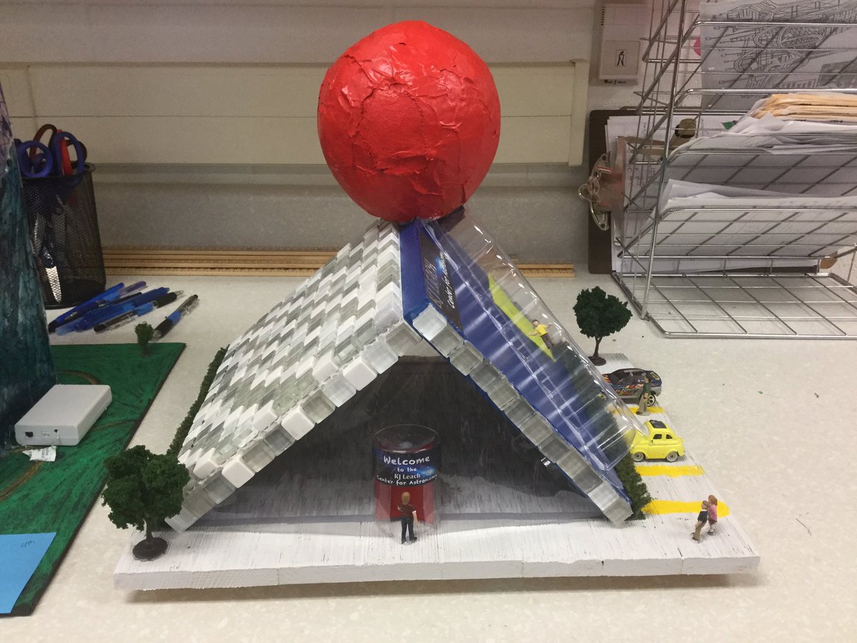 BoldtGT's tweet photo. Just a preview of architect inspired structures created by students for our Structures Night! #gtstructures #boldtstrong @NISDBoldt https://t.co/P975e0ONFT