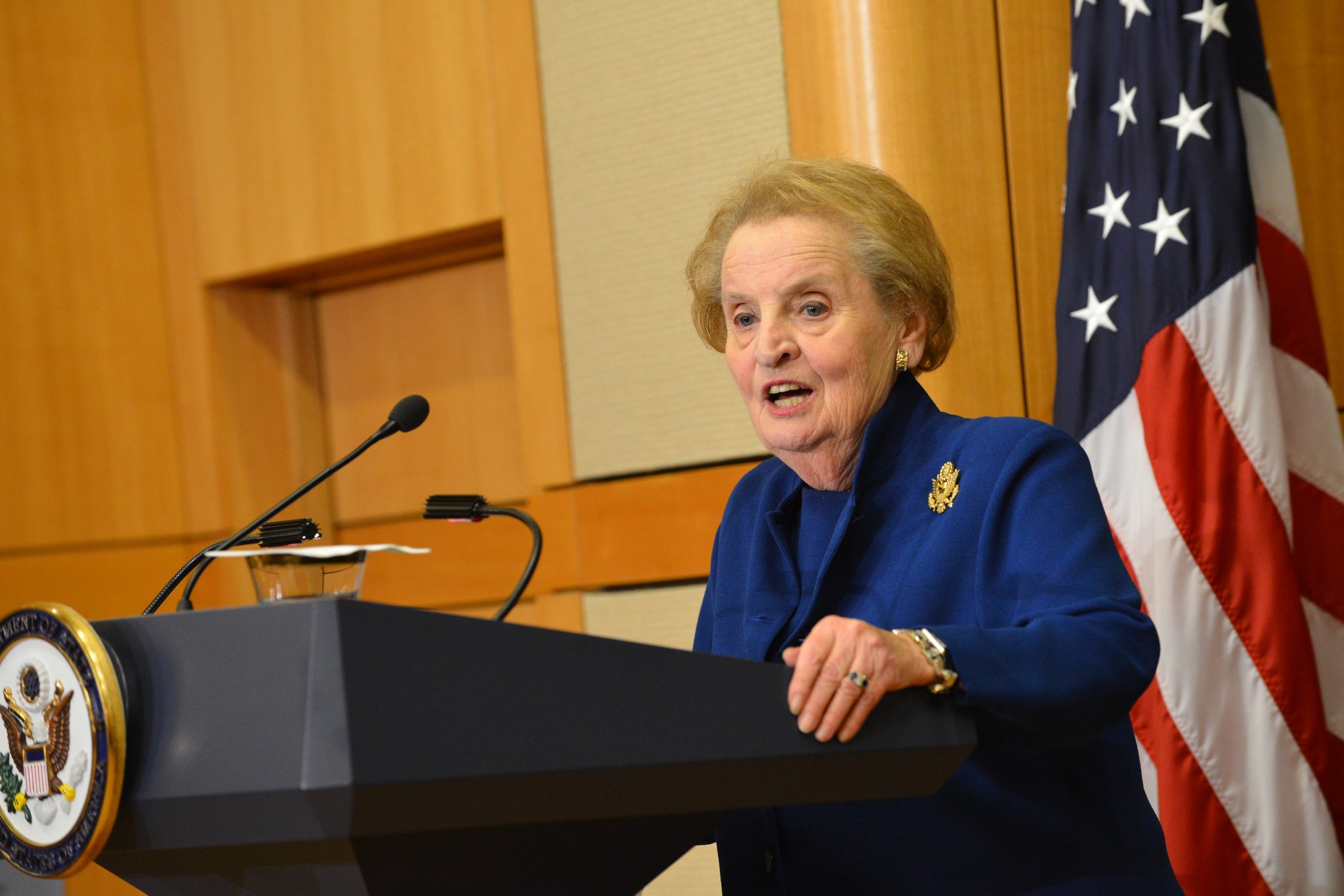 Happy 80th birthday to former Secretary of State Albright!  