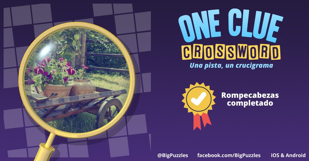 Bea1803g's tweet photo. He completado un rompecabezas en One Clue Crossword.
https://t.co/Yae1Wcp0xB #OneClueCrossword https://t.co/OWI6k7lAHE