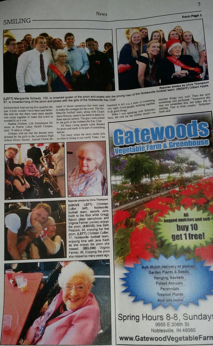 PrairieLakes_HC's tweet photo. We made the cover of the Hamilton County Reporter Newspaper! Residents still talking about it! @TrilogyLiving @rbufford @LeighAnnBarney https://t.co/WUAHRd21nJ