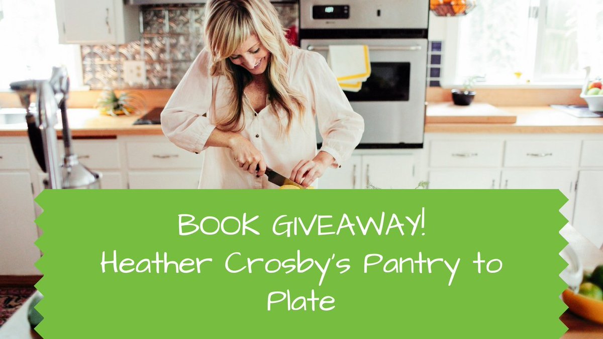 Check out and enter this giveaway by <a href="/nomadic_vegan/">Wendy Werneth Ⓥ</a> to win <a href="/yumuniverse/">Heather Crosby</a>'s cookbook, Pantry to Plate! buff.ly/2rhFeij #vegrockstar