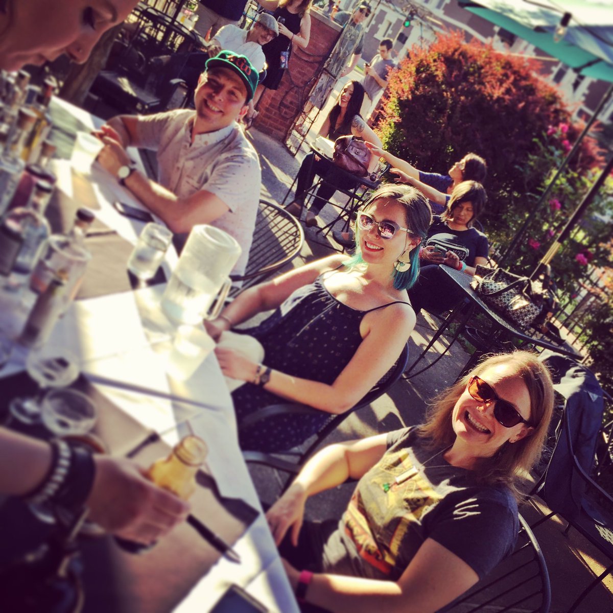 ginworldstl's tweet photo. Ladies and Gentlemen, 
Your Judges. 
#CorpseReviverCompetition 
#ginworldstl #ginworld https://t.co/5pawsjzKQM