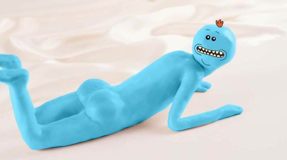 "HI STRANGER, ITS MEEE, MR. MEESEEKS!"