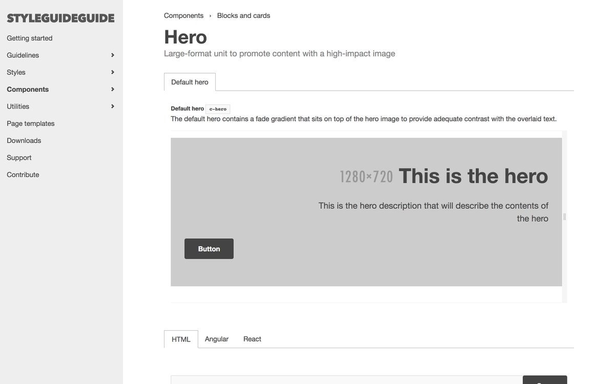 brad_frost's tweet image. Happy to announce Style Guide Guide, a boilerplate for style guides. See it in action: bradfrost.github.io/style-guide-gu… code: github.com/bradfrost/styl…