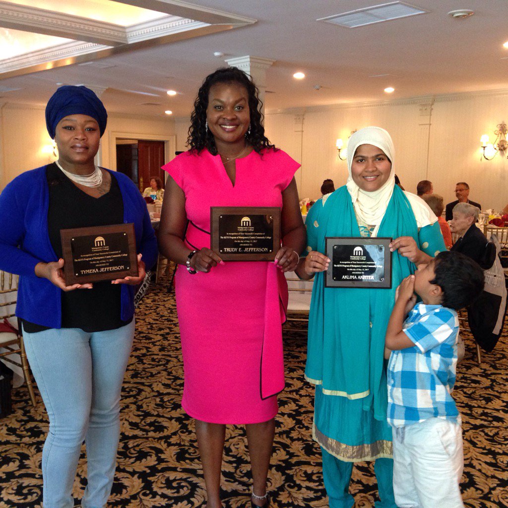 mccc's tweet image. Congrats @mccc students Tymeka Jefferson, Trudy Jefferson &amp;amp; Aklima Akhter who will grad 5/18! #KEYSProgram