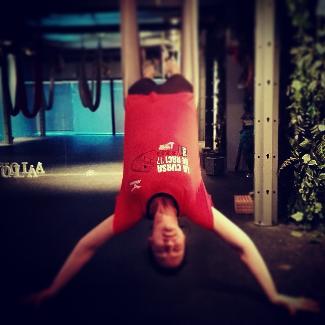MarPoyato's tweet photo. Fent estiraments. No vull que m'agafi desprevinguda 😋💪 @cursarac1 @rac1 #Averunner #estempreparats https://t.co/dSYFT4zr9L