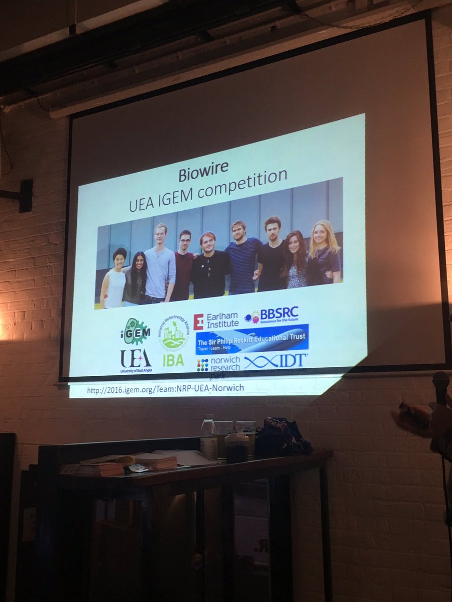 Mike Norman (@teatimesci) on Twitter photo Look who made an appearance at #pint17 😝<a href="/NRPiGEM/">BioWire</a> Look who made an appearance at #pint17 😝<a href="/NRPiGEM/">BioWire</a>