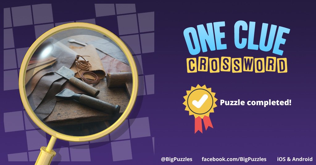 I completed a puzzle in One Clue Crossword. Play now for free!
onecluecrossword.com #OneClueCrossword