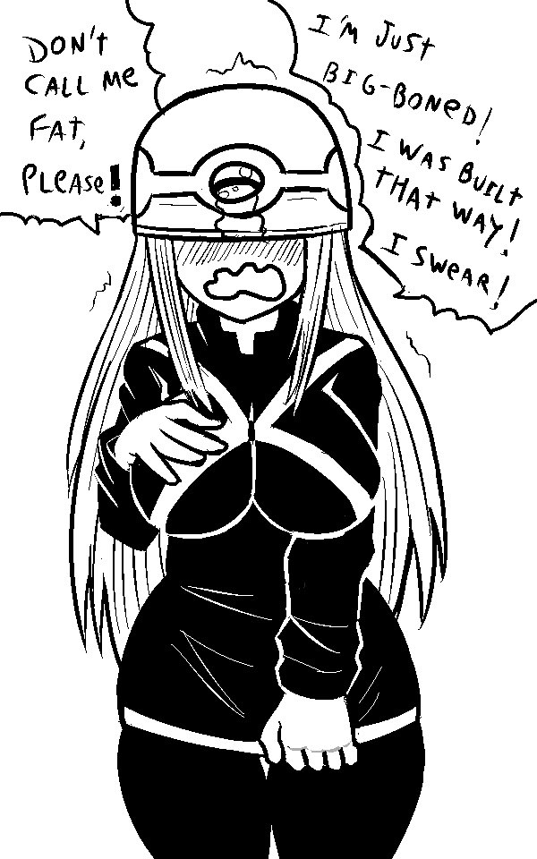 ❝Some people love my curves and chest! I'm not fat!❞