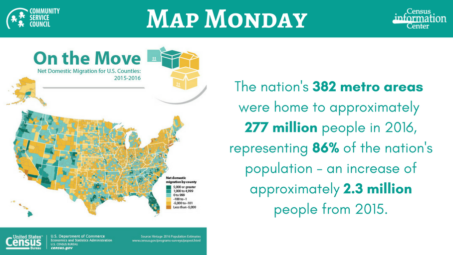CSC_Tulsa's tweet photo. #CSCData #CSCMapMonday #USCensusBureau #population #map https://t.co/TkDI0T9bKV