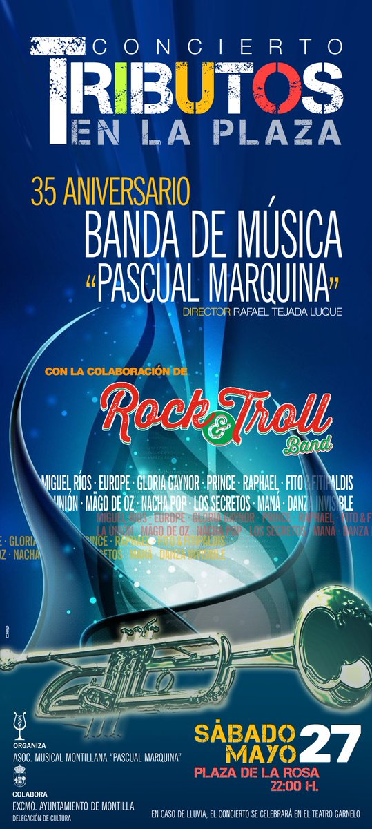 pascualmarquina's tweet photo. 35º ANIVERSARIO | Pascual Marquina celebrará su 35º Aniversario con un novedoso concierto junto a @RockTrollBand https://t.co/jUtGXeIGvm https://t.co/I2MecNcLze