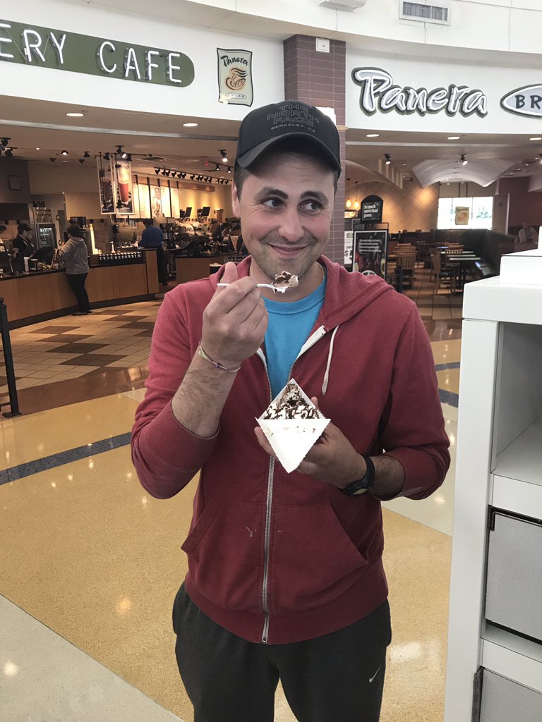 you_gnome's tweet photo. Mr G not eating healthy. @GaffiganStephen   Stay healthy. https://t.co/oqxVNc6kbH
