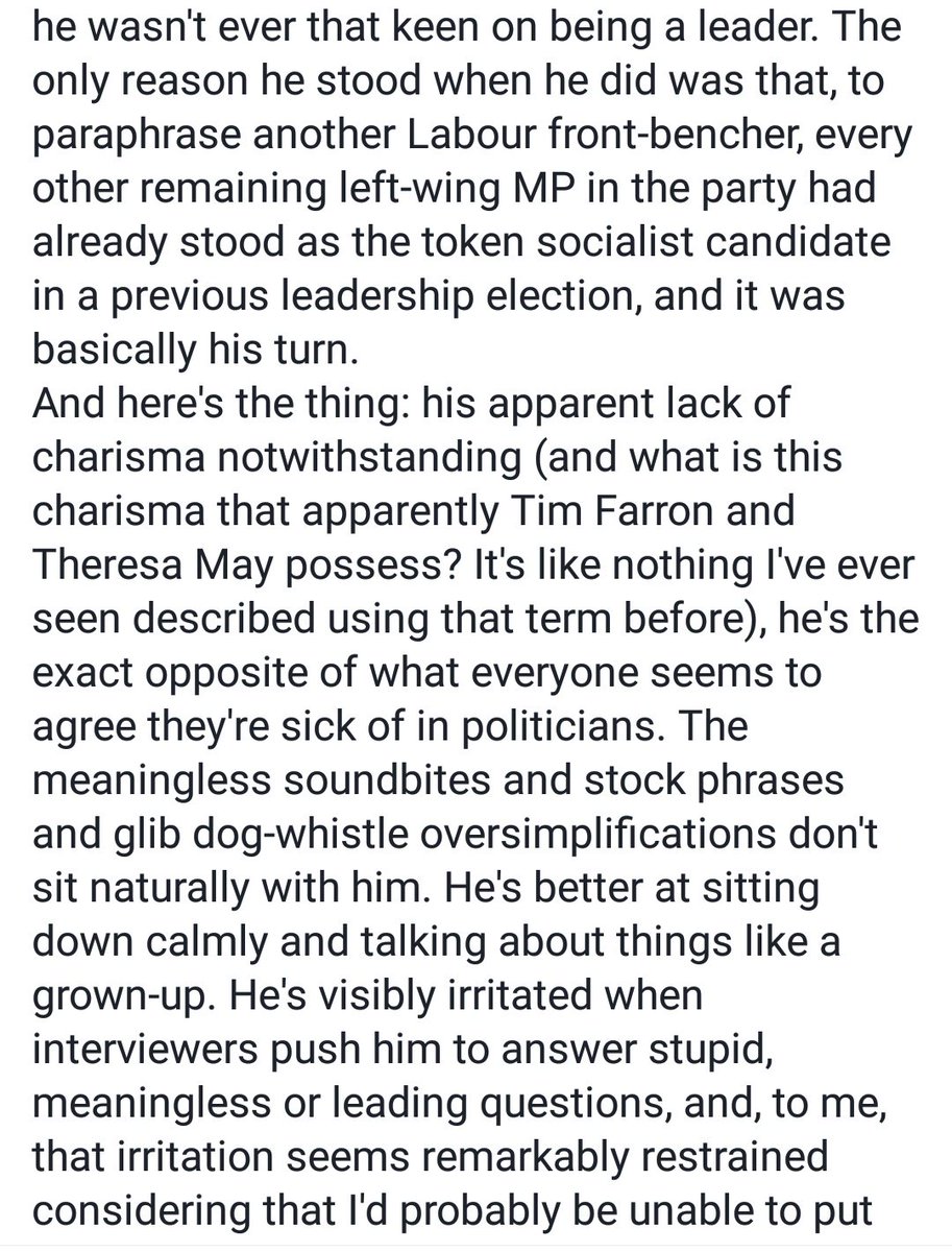 ijbrads66's tweet photo. Dennis Skinner nails the essence of Corbyn, brilliant stuff #GE2017 #JC4PM https://t.co/rWwhYNBblS