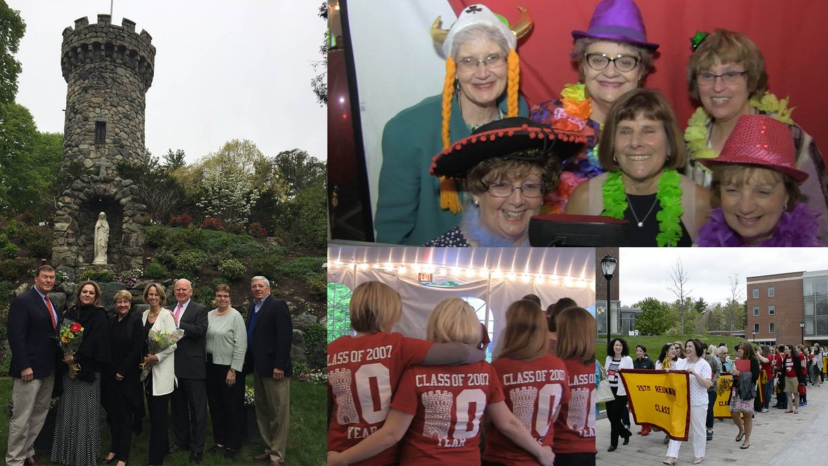RegisCollege_MA's tweet photo. Thank you alums for making Reunion 2017 a weekend to remember! #NowWeFly #RegisMA #GoRegisPride https://t.co/2aBrIfC4g5