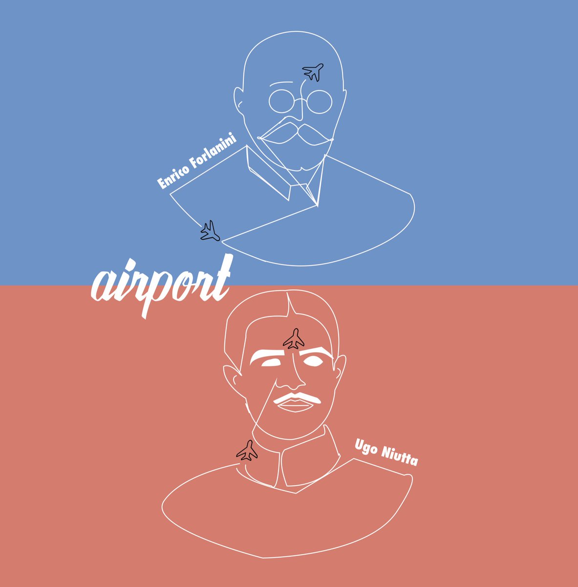 More_Na__Foglia's tweet image. #oppostati #andataritorno #airport #milanolinate #napolicapodichino #enricoforlanini #ugoniutta #illustration 🛫🛬 @Insight_2017