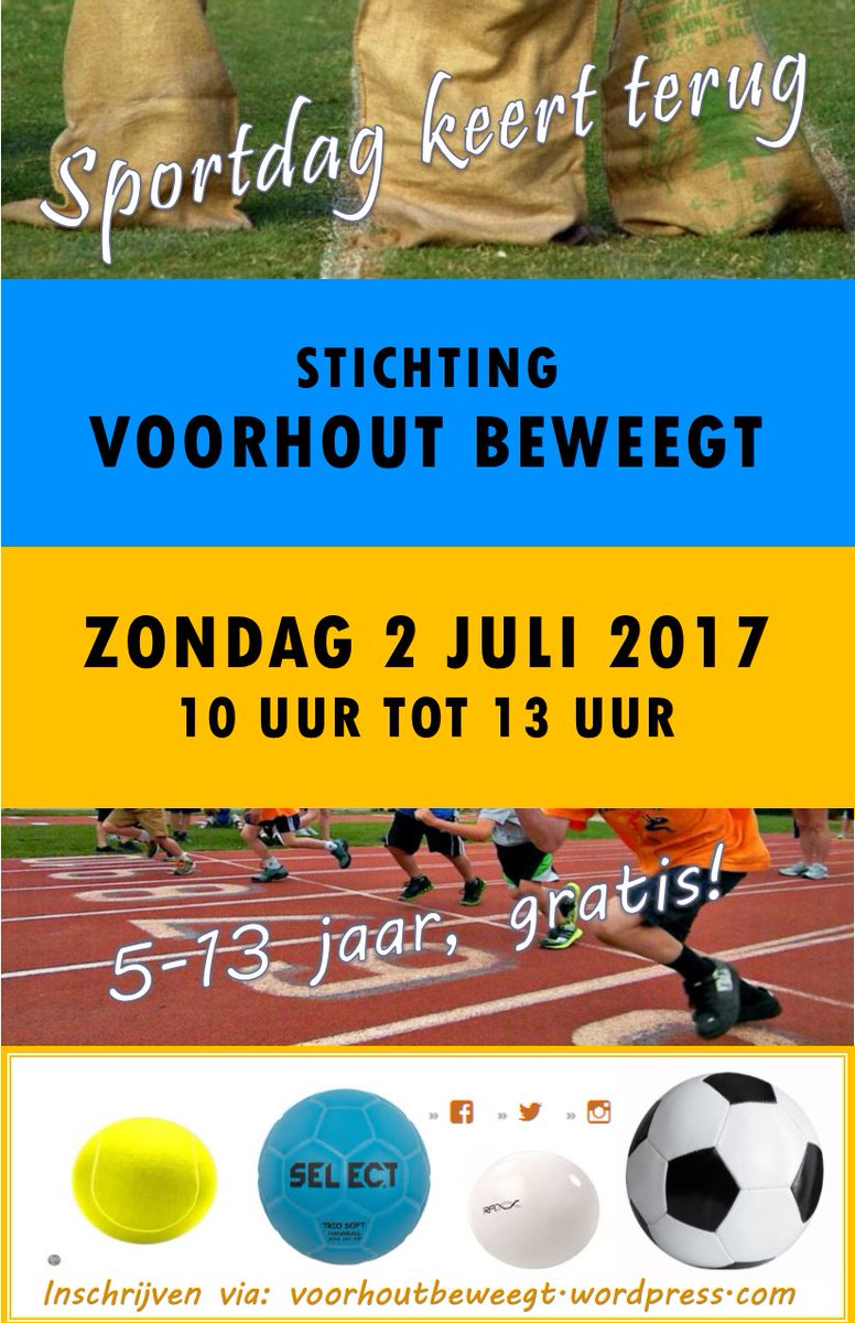 De Voorhoutse Sportdag keert terug! voorhoutbeweegt.wordpress.com/2017/05/15/de-…