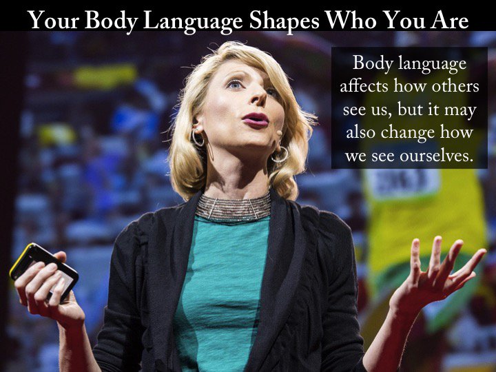 TheBQhub's tweet photo. @AmyCuddy says Language Shapes Who You Are.https://t.co/rJmKlBQw5F #BQhub #BodyIntelligence #NoticingWithCuriosity #YourBodyIsYourVessel https://t.co/ZLE3MfIHuT