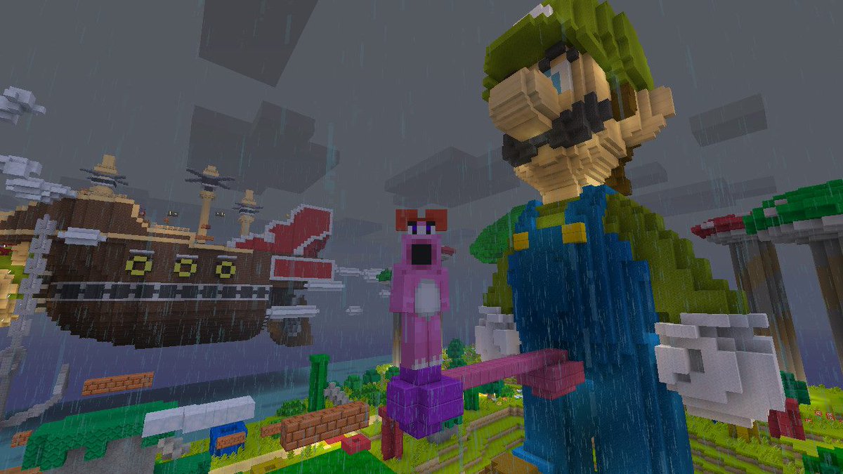 destructoid's tweet photo. Microsoft explains why Minecraft runs at 720p on Switch https://t.co/zEKuuJxTeD https://t.co/WW5shJthTF
