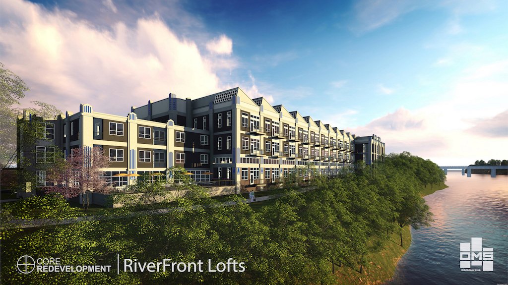 OMSarchitecture's tweet photo. @AIANational Architect #OdleMcGuireShook &amp; Developer
#CoreRedevelopment repurposing 86 yr old Caning Factor into modern #RiverFrontLofts in #TerreHauteIN https://t.co/k1hpQFppac