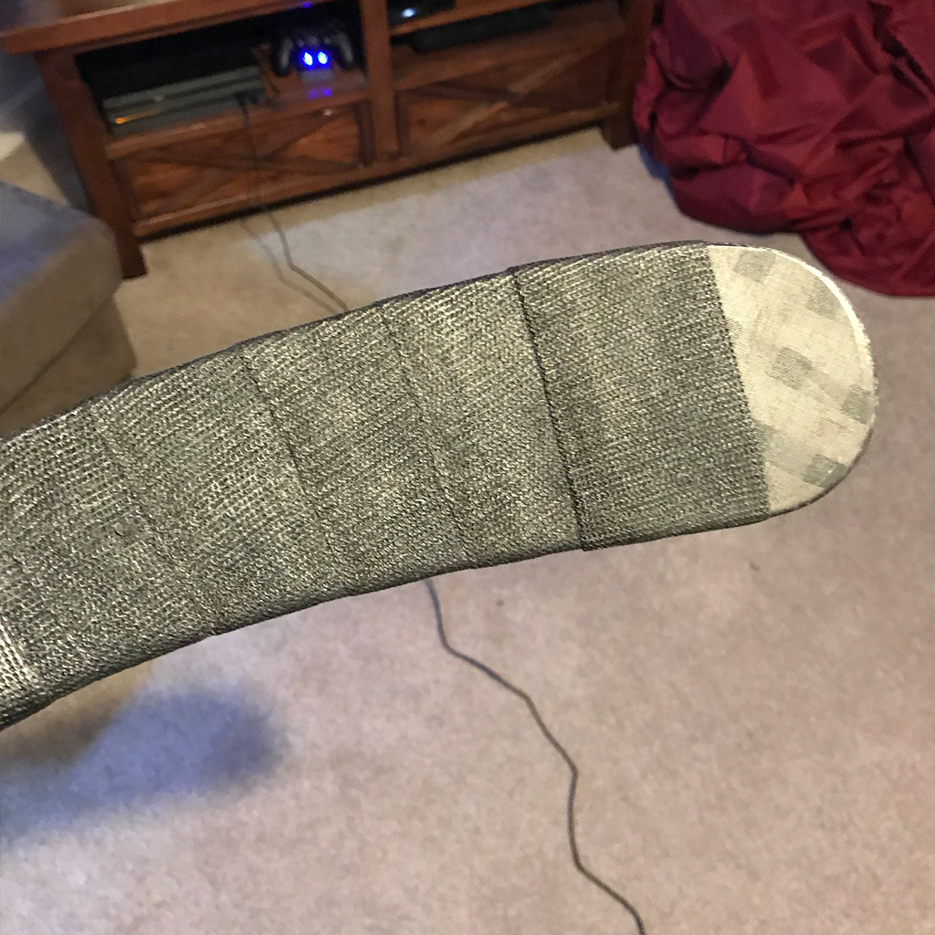 fiberfix's tweet image. We love seeing the creative ways people use our products! Have an old hockey stick you don't want to get rid of? #FiberFix