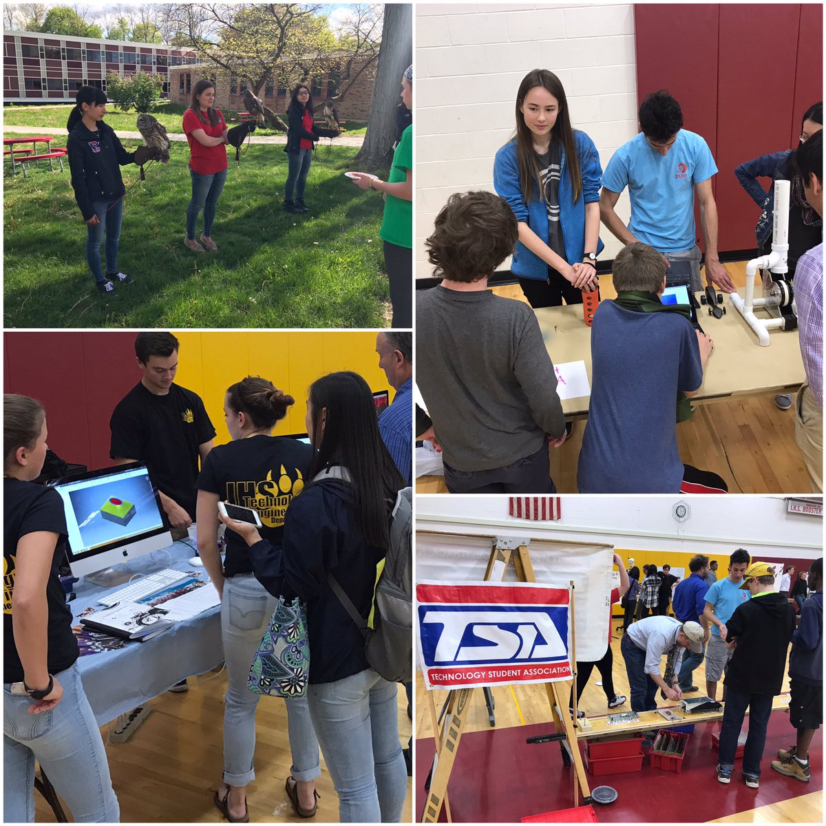 KLKiechle's tweet photo. @IthacaNYSchools #growingSTEM event @IthacaHS_NY #collaboration students,school,community #EEE https://t.co/CDtbdi3Nb4